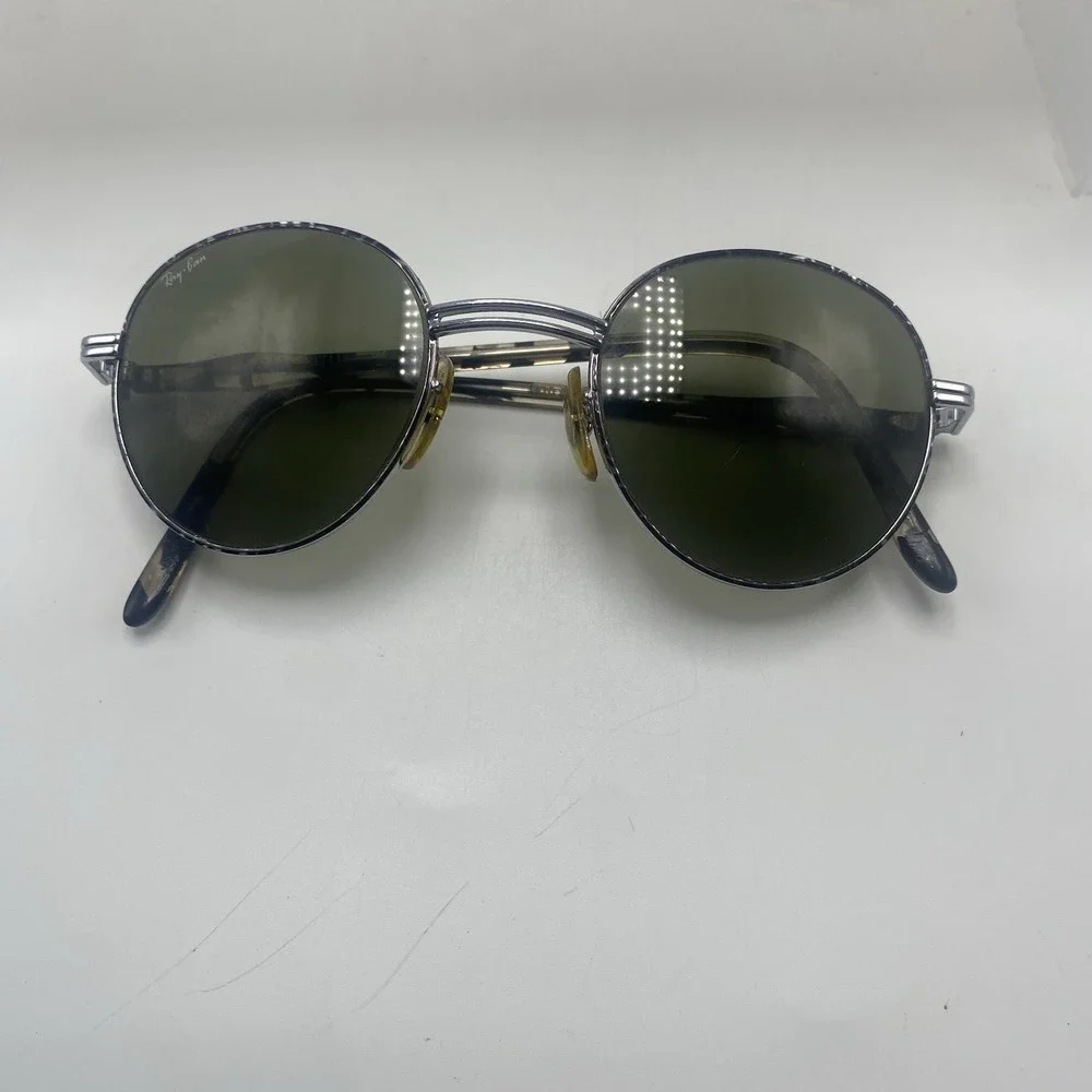 Rayban Sunglasses FRAME ONLY Ritu W2547 Oval Tortoise Silver 706